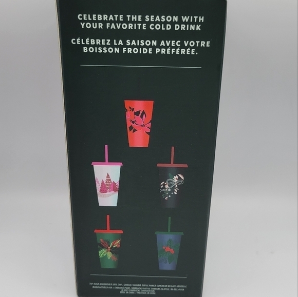 Starbucks Christmas Winter Reusable Cold Cups - Picture 4 of 8